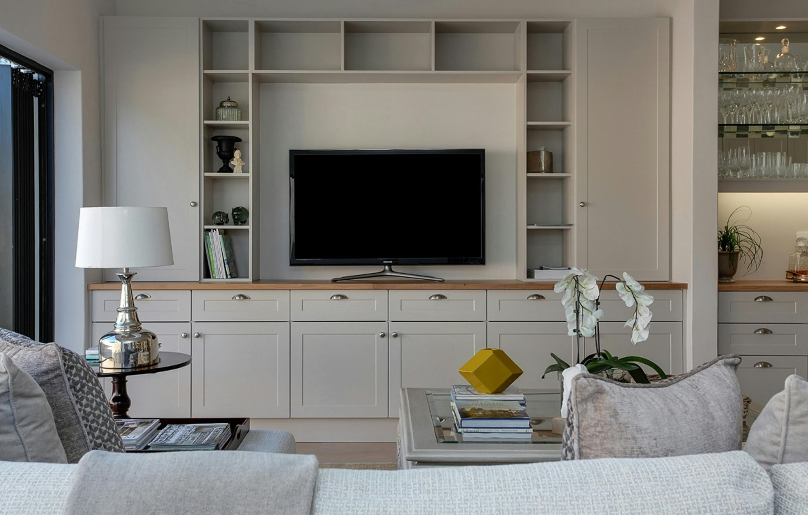 Contemporary Living Room with a Touch of Minimal Luxury.