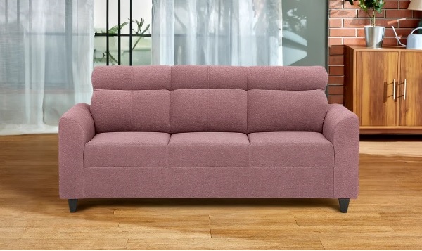 Classic Rose Fabric Sofa.
